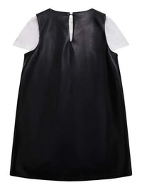 Guess Completo 2 pezzi Vestito T-shirt Nera Bianca Bambine Ragazze — immagine 2