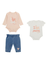 Guess Baby Ensemble 3 pièces Multicolore Bébé Fille — immagine 1