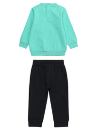 Champion Baby Completo Tuta Verde Blu Bambino — immagine 2