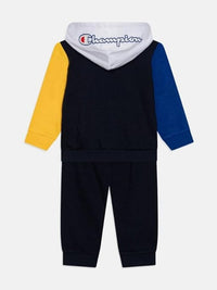 Champion Retro Sport Completo Tuta Blu Bianca Bambino — immagine 2