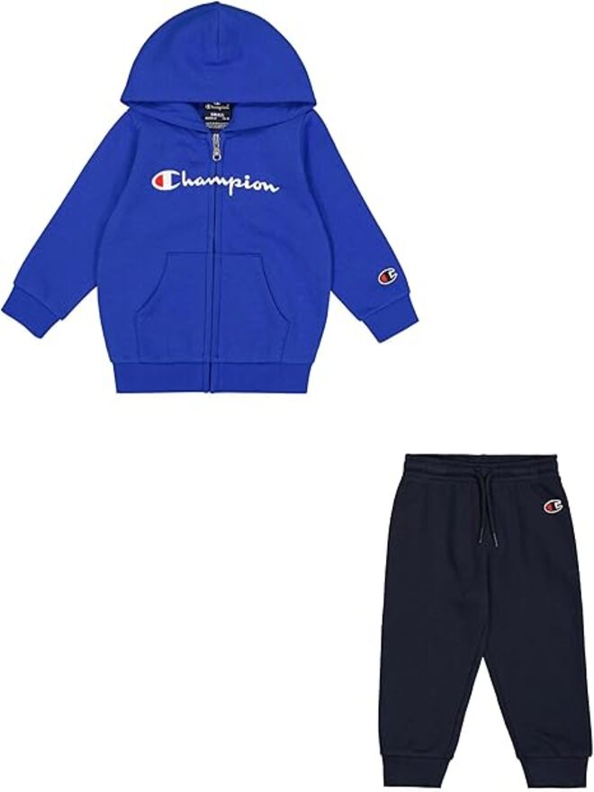 Champion Legacy Td  Completo Tuta Blu Nero Bambino