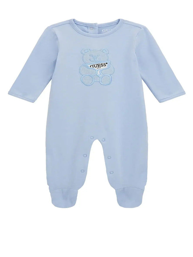 Guess Baby Tutina Neonato Blu Bambino