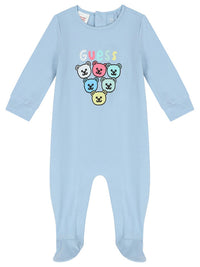 Guess Baby Tutina Neonato Blu Bambino — immagine 1