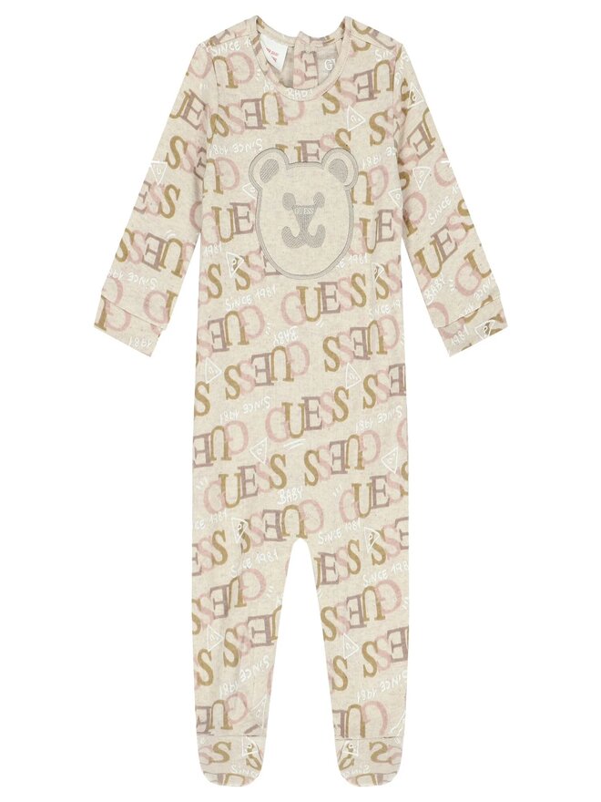 Guess Baby Tutina Neonato Beige Bambini