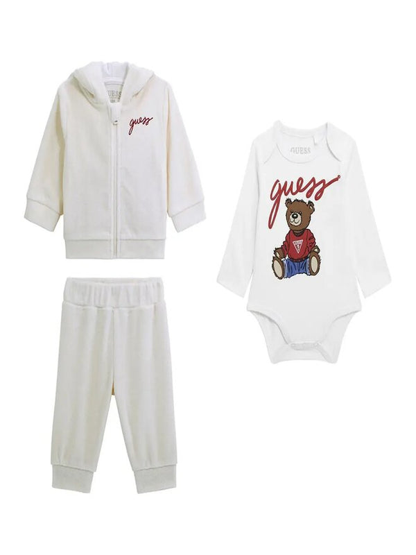 Guess Baby Set 3 Bianco Bambini