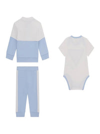 Guess Baby Set 3 Bianco Azzurro Bambino — immagine 2