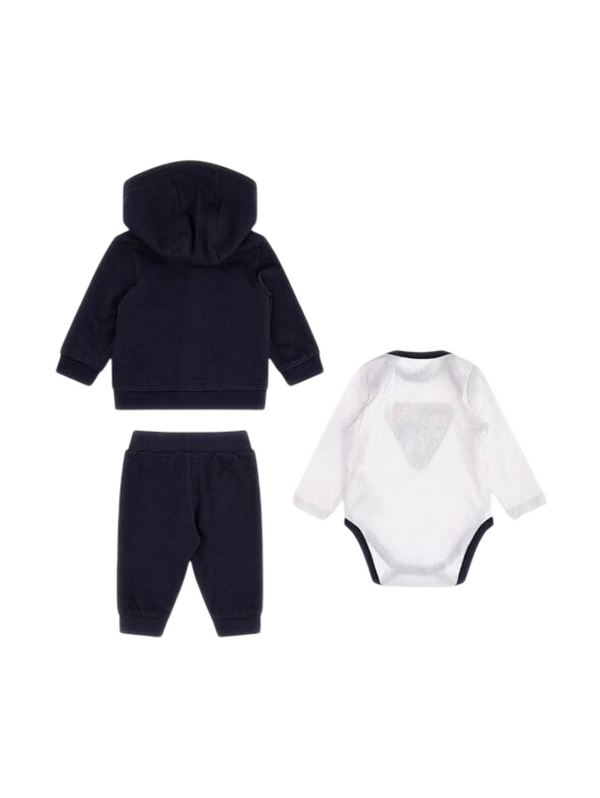 Guess Kids Completo Tuta Blu Bianco Bambino
