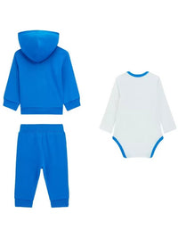 Guess Set Sportif 3 Pièces Survêtement Bleu Ciel Enfant — immagine 2