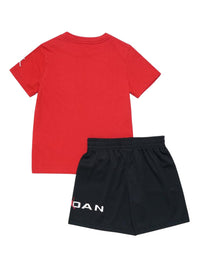 Ensemble Jordan Baseline Rouge Noir Bébé — immagine 2