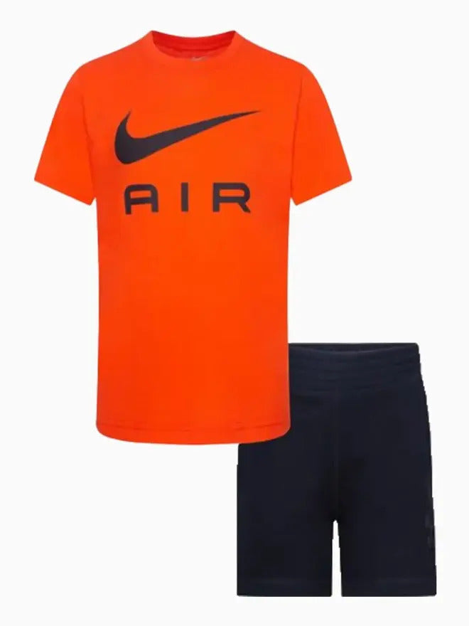 Nike b Nsw Air Ensemble Orange Noir Enfant