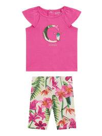 Guess Kids Completo 2 pezzi Fucsia Bambine — immagine 1