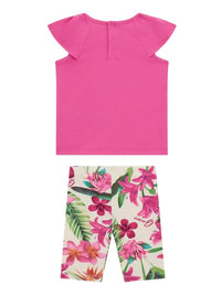 Guess Kids Completo 2 pezzi Fucsia Bambine — immagine 2