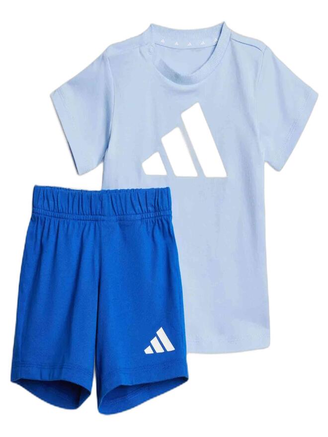 Adidas Essentials Tee Set Kids Completo Blu bambino