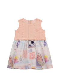 Robe multicolore Guess Kids, imprimé all-over, pour fille — immagine 1