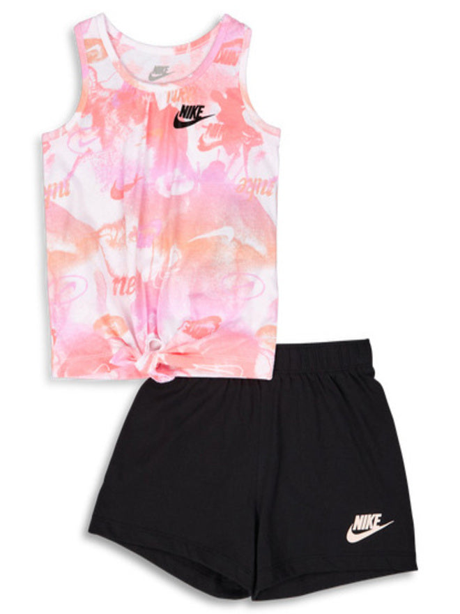 Nike Summer Daze Ensemble Rose Noir Enfant