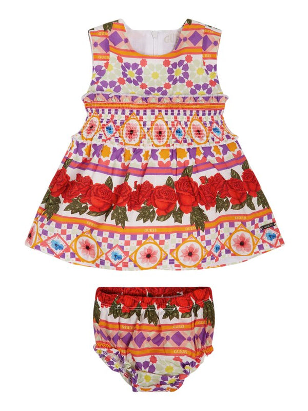 Guess Completo 2 Pezzi Multicolore Bambina