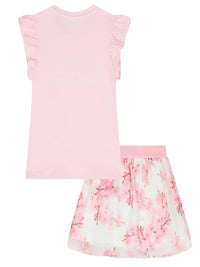 Guess Baby Ensemble 2 Pièces Rose Bébé Fille — immagine 2