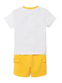 Ensemble 2 pièces Guess Kids blanc jaune bébé — immagine 2