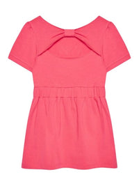 Guess Kids Vestito Rosa Con Ricamo Bambina — immagine 2