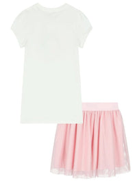 Guess Kids Completo 2 pezzi Rosa Bianco Bambina — immagine 2