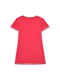 Robe Guess Enfant Fille Fushia Blanc — immagine 2