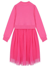 Robe fille Guess Kids rose et blanche — immagine 2