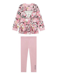 Guess Infant Completo 2 Pezzi Rosa Bambina — immagine 1