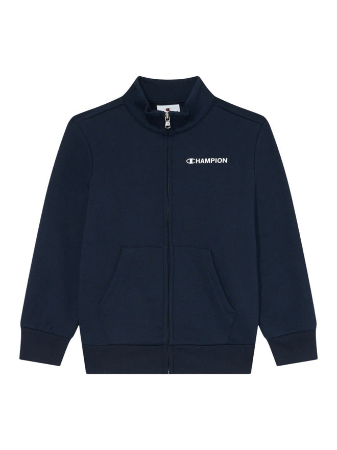Sweat-shirt Enfant Champion Half Zip Top Bleu