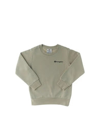 Champion Sweat-shirt Col Rond Beige Enfants Garçons — immagine 1