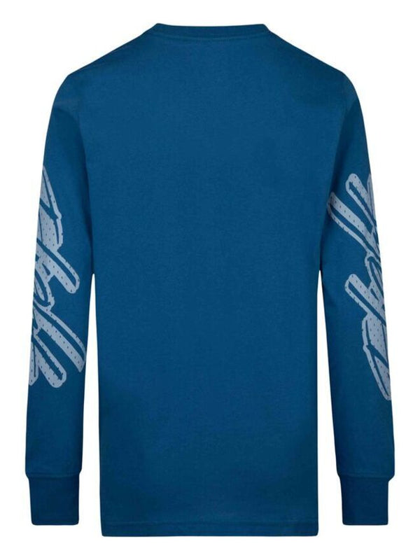 Jordan Flight Felpa Girocollo Blu Bambini Ragazzi