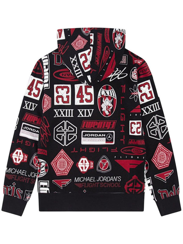 Jordan JDB Michael Jordan Brooklyn All Over Print Fleece Felpa Multi Bambini