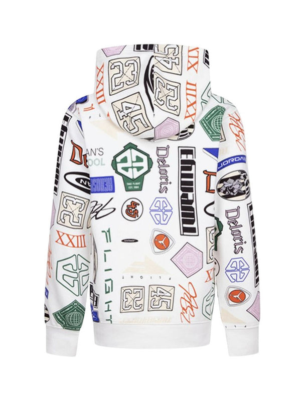 Jordan JDB Michael Jordan Brooklyn All Over Print Fleece Felpa Multi Bambini