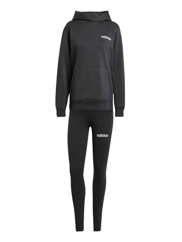Adidas Leisure Completo Tuta Nero Donna