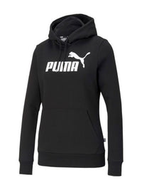 Puma Ess Logo Hoodie FL Sweatshirt à Capuche Noire Femme — immagine 1