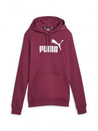 Puma Ess Logo Hoodie Sweat à Capuche Bordeaux Femme — immagine 1