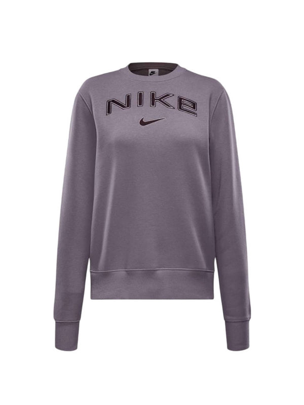 Nike Sportswear Felpa Girocollo Lilla Donna