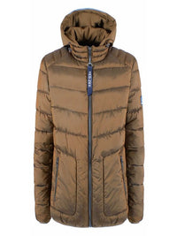 Yes Zee Blouson à Capuche Marron Homme — immagine 1