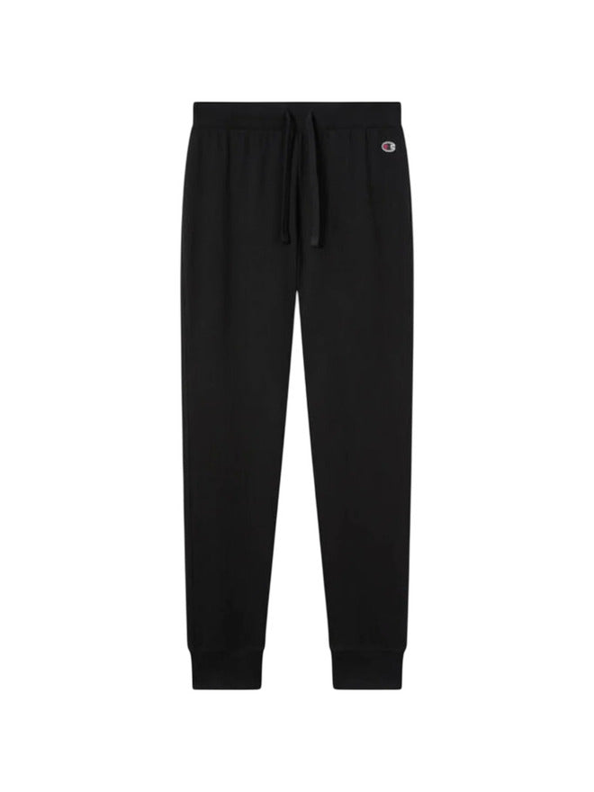 Champion Rib Cuff Pantalon de Survêtement Noir Femme