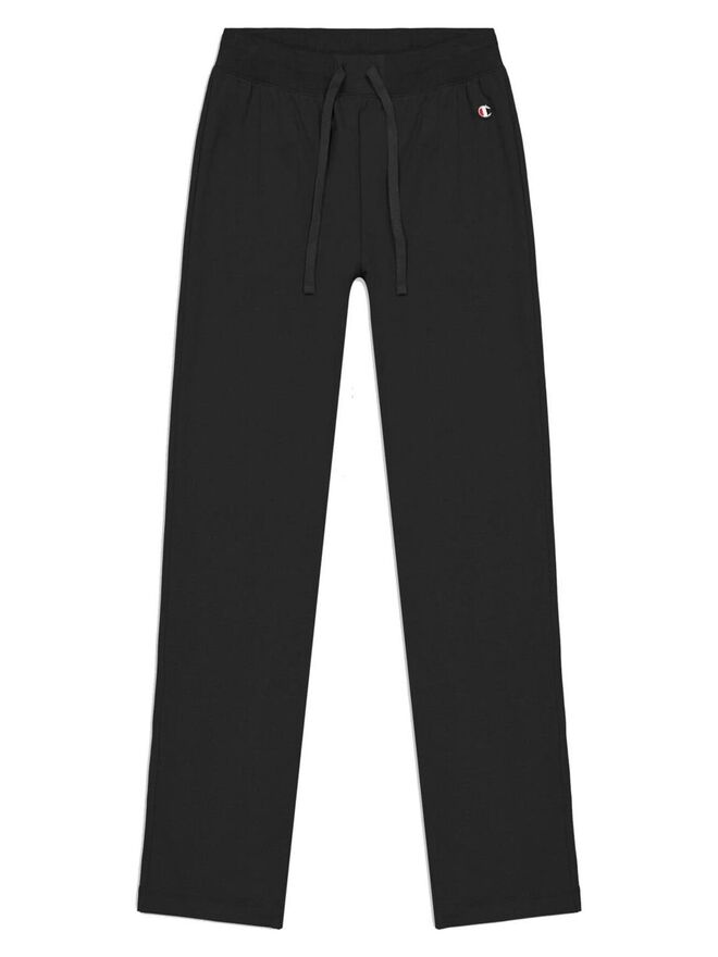 Champion Straight Pantalons de Survêtement Noirs Femme