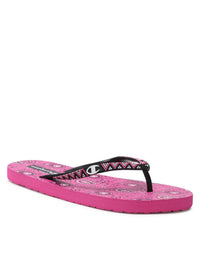Champion Flip flop Palermo Infradito Rosa Nero Donna — immagine 1