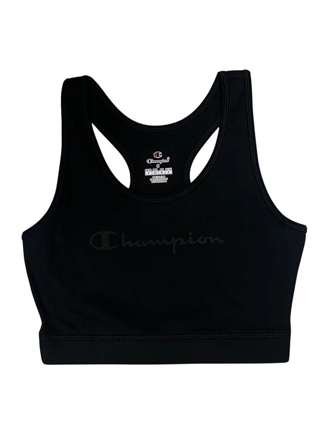 Champion Top Sportivo Nero Donna