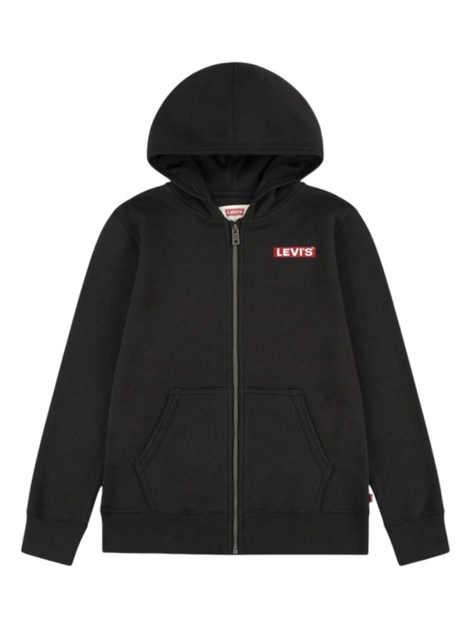 Sweat à capuche zippé noir Levi's pour bébés garçons