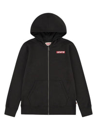 Sweat à capuche zippé noir Levi's pour bébés garçons — immagine 1