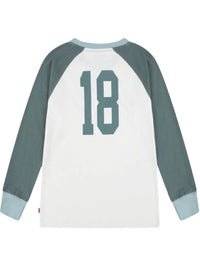 Levi's Kid Felpa Girocollo Verde Bianca Bambini Ragazzi — immagine 2