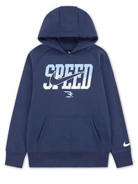 Nike Speed Of Sweat à Capuche Bleu Enfants Garçons — immagine 1