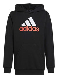 Adidas U Bl 2 Hoodie felpa Con Cappuccio Nera Bambini — immagine 1