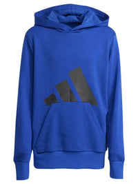 Adidas Essentials Felpa Blu Con Cappuccio Regular Fit Bambini — immagine 1