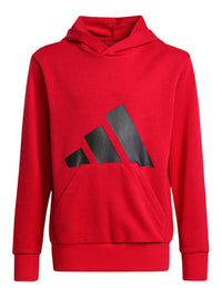 Adidas Essentials Felpa Rossa Con Cappuccio Regular Fit Bambini — immagine 1