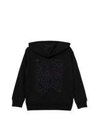 Adidas Hoodie Smile Sweat-shirt noir à capuche enfant — immagine 2