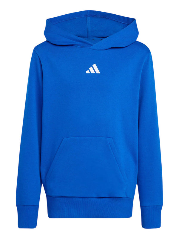 Adidas Sportswear Felpa Con Cappuccio Total Blu Bambini